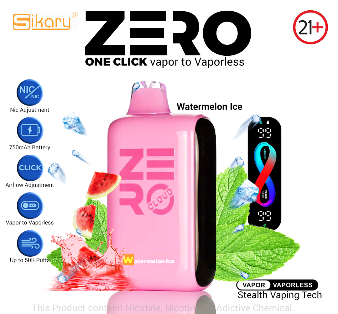Zero Vaporless Watermelon Ice